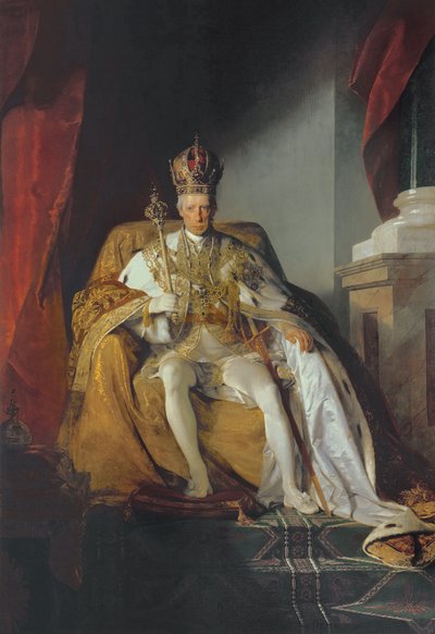 Emperador Francisco II de Austria (1768-1835) 1832 de Friedrich von Amerling